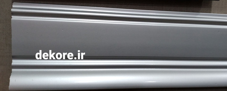 قرنیز 10 سانت نقره ای متالیک مدل لوکس کد 0111