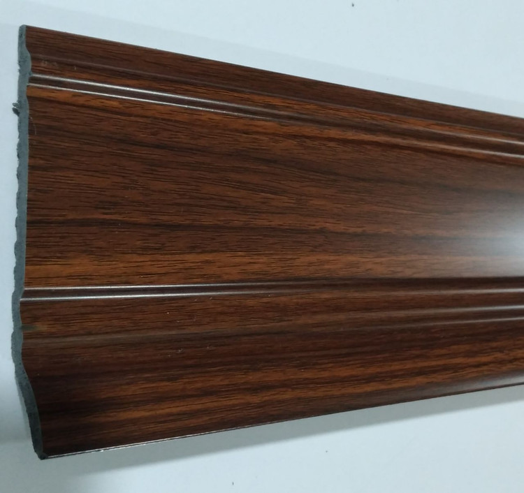 قرنیز پی وی سیساختمانی 10سانت گردویی کد : 3116