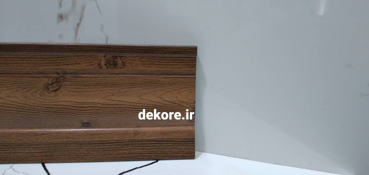 قرنیز 9سانت مدرن رنگ : چام . طرح چوب روشن