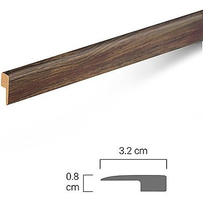 میت تمام کننده ام دی اف رنگ گردویی انتیک