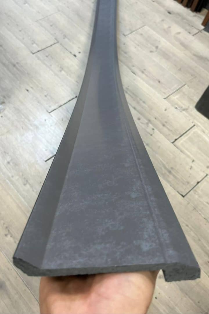 قرنیز طوسی کاور سنگ پی وی سی ١٣ سانت