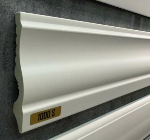 قرنیز سفید ١٠سانت لوکس pvc