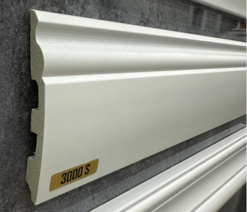 قرنیز ١٠سانت سفید لاکچری مواد سفید