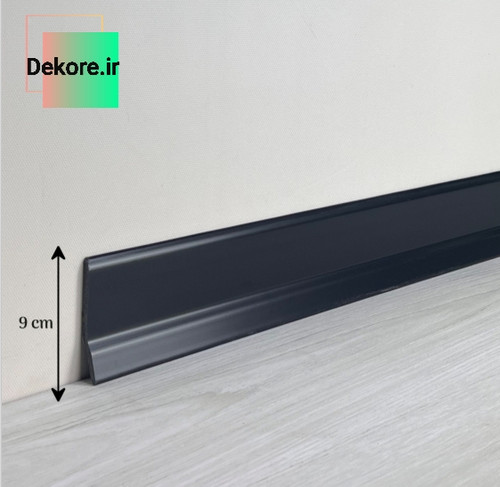 قرنیز مشکی مات ٩سانت