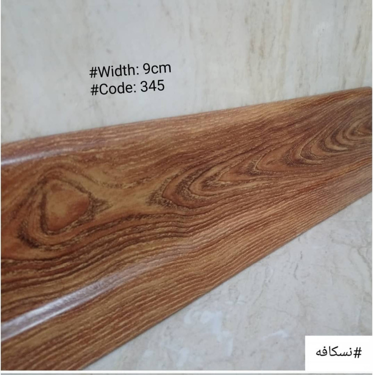 قرنیز٩سانت چام تیره pvc پاشنه پارکتی